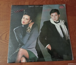 Disc album vinil audio Viktor Laszlo (Sonia Dronier) din 1987 