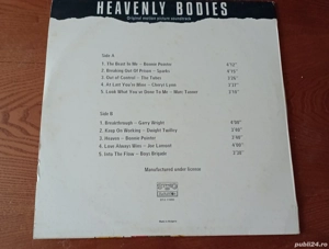 2 Discuri albume vinil Heavenly Bodies, muzica dansantă de gimnastică aerobică, 1987 - imagine 3