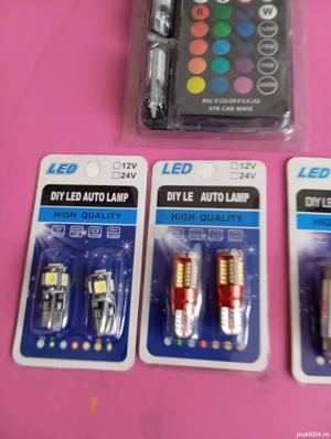 Becuri Led Auto 12V  - imagine 3