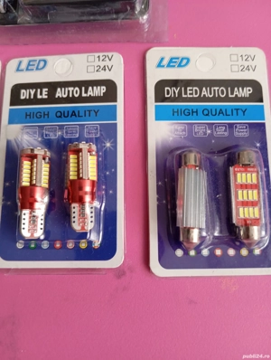 Becuri Led Auto 12V  - imagine 4