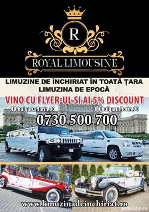 Limuzina de Inchiriat in toata tara   