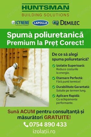 Caut asociat firmă izolații spumă poliuretanică  - imagine 3