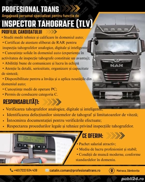 Inspector Tahografe  TLV