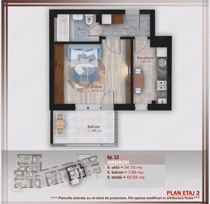 Stefan cel Mare Vanzare Garsoniera Direct Dezvoltator Premium Plaza - imagine 1