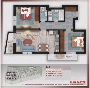 Stefan cel Mare vanzare apartament direct dezvoltator - imagine 3