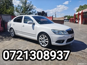Skoda Octavia 2 VRS Facelift TDI 200 cp, Euro 5, întreținută