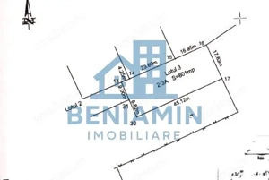 Teren intravilan Bariera Valcii 800mp deschidere 18mp