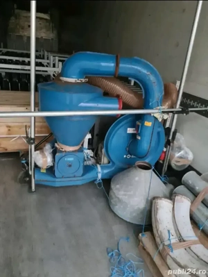 Transportor pleumatic pentru cereale 