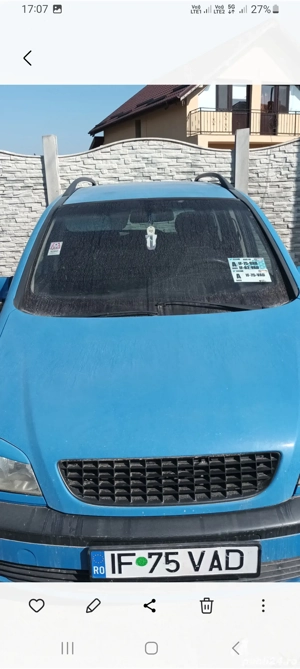 Opel zafiraa anul 2001 - imagine 2
