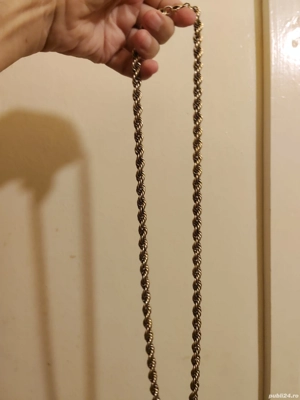 lant aur vintage srgint placat cu sur