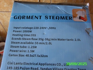 Aparat de calcat cu abur vertical orizontal Garment Steamer - imagine 5