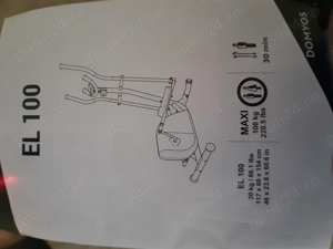 Vând bicicleta eliptica DOMYOS EL 100 - imagine 3