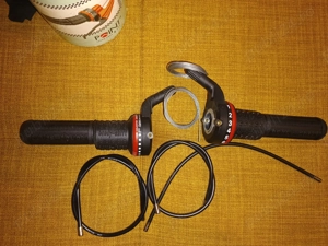 Manete Schimbator bicicleta 7 viteze NOS( New old stock ) - imagine 5