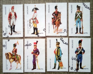 Vand colite si timbre straine cu tematica ARMATA