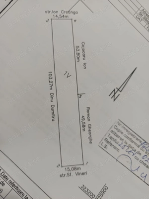 Vând teren sat Fetesti