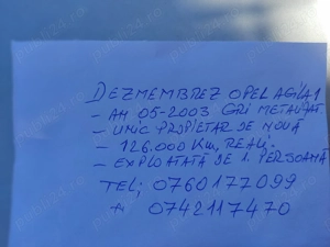 Opel Agila 2003 - imagine 2