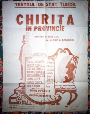 Vand afise de la Teatrul de Stat Turda