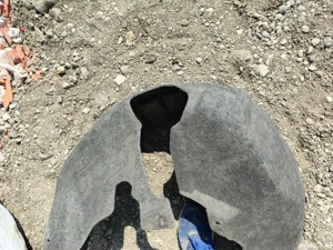 Carenaj roata dreapta spate Volkswagen golf 5 scurt - imagine 2