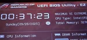 Asus Maximus VI Extreme Skt 1150