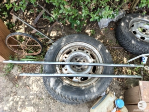 Perie geam exterior crom Volkswagen Passat b6 variant stânga față/spate - imagine 5