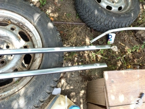 Perie geam exterior crom Volkswagen Passat b6 variant stânga față/spate - imagine 6