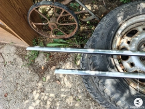 Perie geam exterior crom Volkswagen Passat b6 variant stânga față/spate - imagine 4