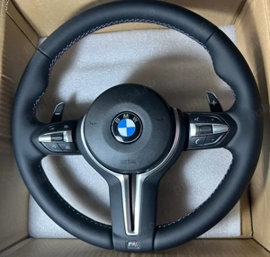 Volan BMW Piele Nappa Seria 1 2 3 4 5 6 7 X1 X2 X3 X4 X5 X6 Plug&Play + Ornament evacuare bmw F10 - imagine 7
