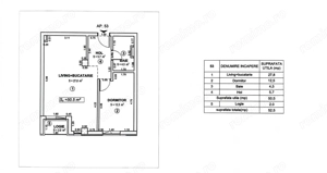 Apartament zona Torontalului 2 camere, mobilat bloc nou 2022 - imagine 7