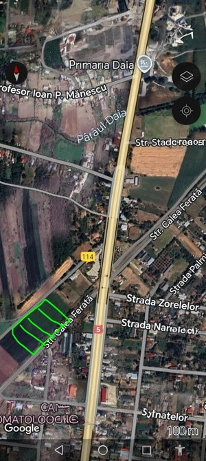 Vând loturi 1000 m2 în Com. Daia