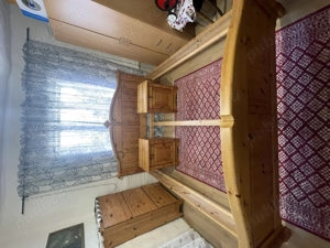 Ramă de pat cu două noptiere 