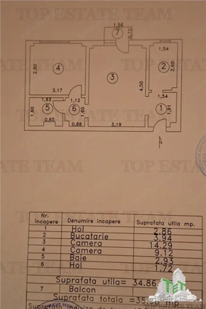 Apartament - 2 camere - Viziru 3 - Braila - imagine 9