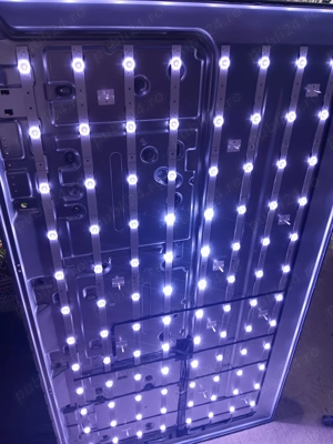 set 8 barete led de pe tv Hisense 55u7hq