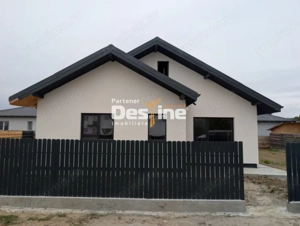 Casa plan parter 3 camere 90 mp + 500 mp teren, finisaje de calitate - imagine 3