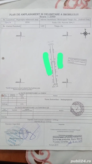 Vând sau schimb teren - imagine 2