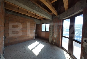 Teren 10 ari cu casă la roșu 240 mp cu plus garaj–Valea Rusului, panorama oraș - imagine 8