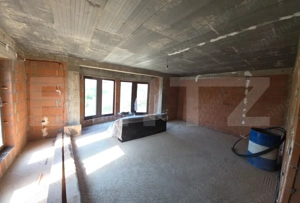 Teren 10 ari cu casă la roșu 240 mp cu plus garaj–Valea Rusului, panorama oraș - imagine 2