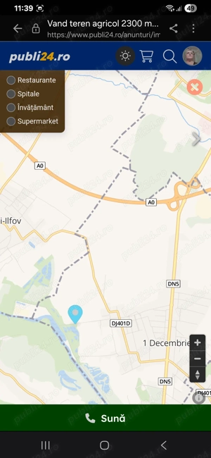 Teren de vânzare în 1 Decembrie Ilfov  - imagine 5