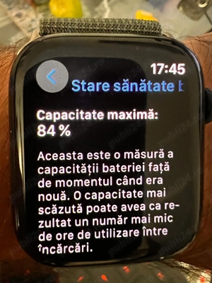 Apple Watch 7 Nike modelul 45 mm - imagine 5