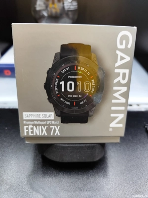 Garmin Fenix 7X Sapphire Solar