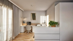 Apartament o camera VIA UNIVERSITATE langa Facultatea de Medicina la presale - imagine 2