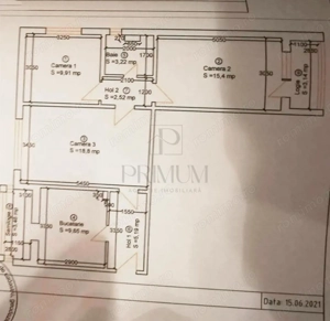 COMPLEX STUDENTESC - 3 cam - Spatios - Centrala Proprie - Lift - POZITIE EXCELENTA - imagine 11