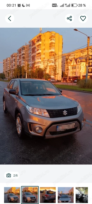 Suzuki  Vitara 09.2016 primul proprietar - imagine 4