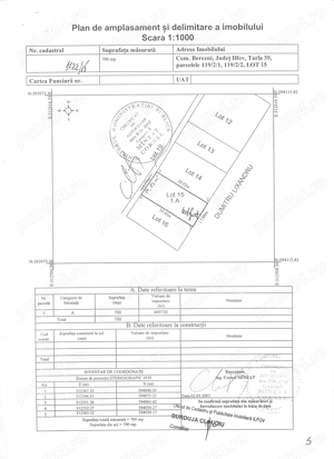 Particular   TEREN INTRAVILAN PIPERA (Matei Millo, Pădurea Voluntari) și COMUNA BERCENI (1 Dec)    - imagine 9
