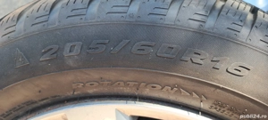 205 60 16 m+s iarna 2024 jante 5×112 ET48 Skoda Audi VW Seat - imagine 3