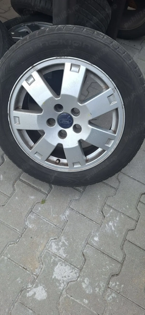 Vand jante originale Ford 205/55/16- 5x108  plus roata rezeva slim Focus, Mondeo, C-Max 