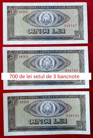 Bancnote impecabile, autentice, romanesti si straine de vanzare