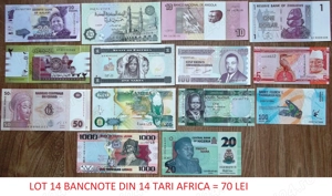 Bancnote impecabile, autentice, romanesti si straine de vanzare - imagine 4