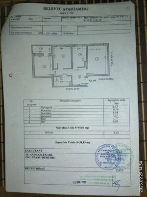 De vânzare apartament cu trei camere confort 1