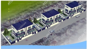 Casa moderna cu 4 camere 3 bai si teren de 214 mp zona Triajului