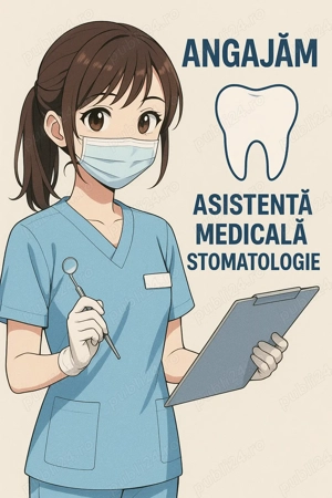Angajez asistentă medicală stomatologie - cu drept de liberă practică